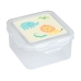 Lunch box Safta Selva White 13 x 7.5 x 13 cm Jungle