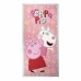 Хавлия за плаж Peppa Pig Розов 70 x 140 cm Микрофибър