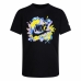 Kurzarm-T-Shirt für Kinder Nike Sport Splash  Schwarz