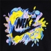 Barn T-shirt med kortärm Nike Sport Splash  Svart