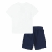 Bērnu Sporta Tērps Nike Nsw Add Ft Short  Zils Balts Daudzkrāsains 2 Daudzums