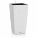 Plant pot Lechuza 40 x 40 x 75 cm White Black polypropylene