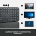 Клавиатура Logitech 920-010105 Черен Сив Графит Испанска Qwerty