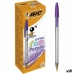 Kulepennsett Bic Cristal Fun Lilla 1,6 mm (18 enheter)