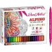 Conjunto de Canetas de Feltro Alpino Dual Artist Multicolor (8 Unidades)