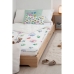 Posteljnina z zadrgo Peppa Pig Time Bed Pisana