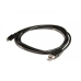 Cabo OTG USB 2.0 Micro 3GO CMUSB Preto 1,5 m