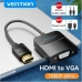 HDMI - VGA adapteris Vention 42154 Juoda 15 cm