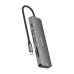 Hub USB Aisens ASUC-6P016-GR Cinzento (1 Unidade)