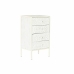 Cajonera DKD Home Decor Blanco Abeto Madera MDF Árabe 45 x 34 x 78 cm