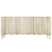 Credenza DKD Home Decor 160 x 38 x 75 cm Dorato Legno Bianco Marrone Chiaro