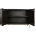 Buffet DKD Home Decor Noir Doré Brun foncé 160 x 40 x 90 cm