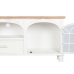 Mobile TV Home ESPRIT Bianco Naturale Metallo Abete 150 x 36 x 56 cm