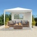 Gazebo Aktive 270 x 255 x 270 cm Aço Creme