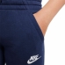 Bērnu Sporta Tērpu Bikses Nike Sportswear Club Fleece Zils