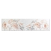 Glezna DKD Home Decor 120 x 3 x 60 cm Цветы Shabby Chic (2 gb.)