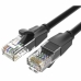 UTP категория 6 твърд мрежови кабел Vention 1 m Черен