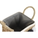 Basket spelset DKD Home Decor Natuurlijk Natuurlijke Vezel Pompons 33 x 33 x 25 cm 2 Onderdelen