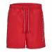 Bañador Infantil Jack & Jones Double Logo Ly Sn Mni  Rojo