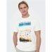 T-shirt à manches courtes homme Only & Sons Onskolton Reg Beach Blanc