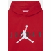 Bluza z kapturem Dziecięca Nike Jordan Jumpman Little Czerwony