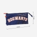 Dreifaches Mehrzweck-Etui Harry Potter Howarts 22,5 x 2 x 11,5 cm Dunkelblau