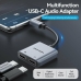 USB-C elosztó Vention BGZHA 15 cm