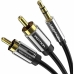 Audio Jack naar RCA Kabel Vention BCFBI 3 m