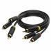 2 x RCA-kabel Vention BCABH 2 m