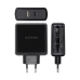 Încărcător USB Perete Aisens ASCH-2PD45A-BK 57 W Negru USB-C