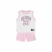 Completo Sportivo per Bambini Nike Air Jordan Cadet Multicolore Rosa