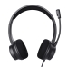 Headphones with Microphone Trust HS-260 Black