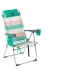 Paplūdimio kėdė Žalia 106 x 47 x 45 cm