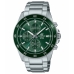 Reloj Hombre Casio EFR-526D-3AVUEF Verde Plateado (Ø 44 mm)