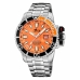 Reloj Hombre Lotus 18938/2 Naranja Plateado