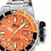 Montre Homme Lotus 18938/2 Orange Argenté