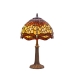 Stolná lampa Viro Belle Amber Vonná Živica Zinok 60 W 30 x 50 x 30 cm