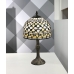 Stolná lampa Viro Queen Viacfarebná Zinok 60 W 20 x 37 x 20 cm