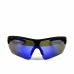 Солнечные очки унисекс Brown Labrador X Omega Чёрный Ø 45 mm Синий