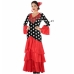 Kostuums voor Volwassenen Zwart Rood Flamenco danser Spanje
