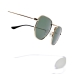 Lunettes de soleil Unisexe Hawkers SIXGON DRIVE Doré Ø 51 mm Vert