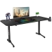 Γραφείο Gaming Huzaro HZ-Hero 4.7 Μαύρο Ξύλο MDF 160 x 75 cm