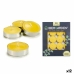 Set med levande ljus Citronella Gul (12 antal)