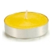 Candle Set Ibergarden HL-1010CIT Yellow Metal Wax Citronela (24 Units)