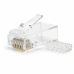 Conector RJ45 NANOCABLE 10.21.0201-50 Transparent