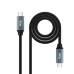 Cable USB-C NANOCABLE 10.01.4301-L150 Negro 1,5 m 4K Ultra HD (1 unidad)