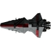 Bouwspel Lego 75367 Venator class - Republic attack cruiser Zwart 5374 Onderdelen