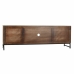 Namještaj za TV kabinet DKD Home Decor 180 x 40 x 60 cm Crna Metal Bijela Drvo Manga