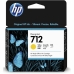 Oryginalny Wkład Atramentowy HP HP 712 Żółty