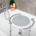 Tabouret de Bain Pivotant et Réglable Roshawer InnovaGoods Blanc (Reconditionné B)